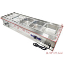 5-Pan Bain-Marie Buffet Food Warmer