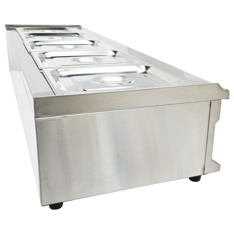 5-Pan Bain-Marie Buffet Food Warmer