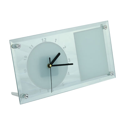 16x30cm Glass Clock