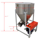 75kg/165Lbs SS Feed Mixer Granular Plastic Food Powder Mixer