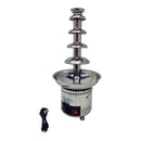 110V Chocolate Waterfall Fountain 5 Tiers