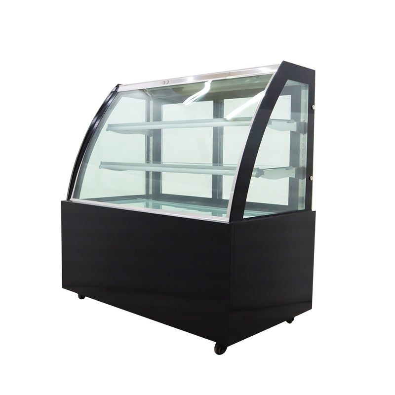 Floor-to-ceiling refrigerated display cabinet