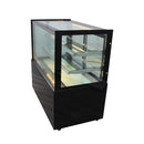 Floor-standing right angle cake refrigerated display cabinet