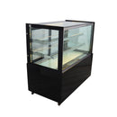 Floor-standing right angle cake refrigerated display cabinet