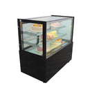 Floor-standing right angle cake refrigerated display cabinet
