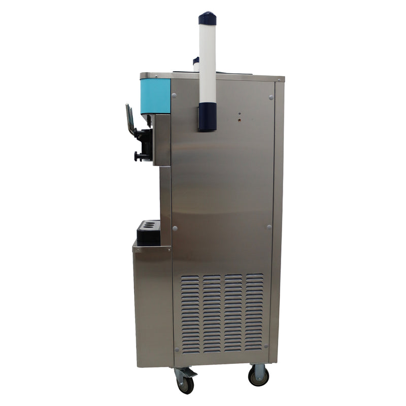 3 Head Ice Cream Machine Pre Cooling Functions