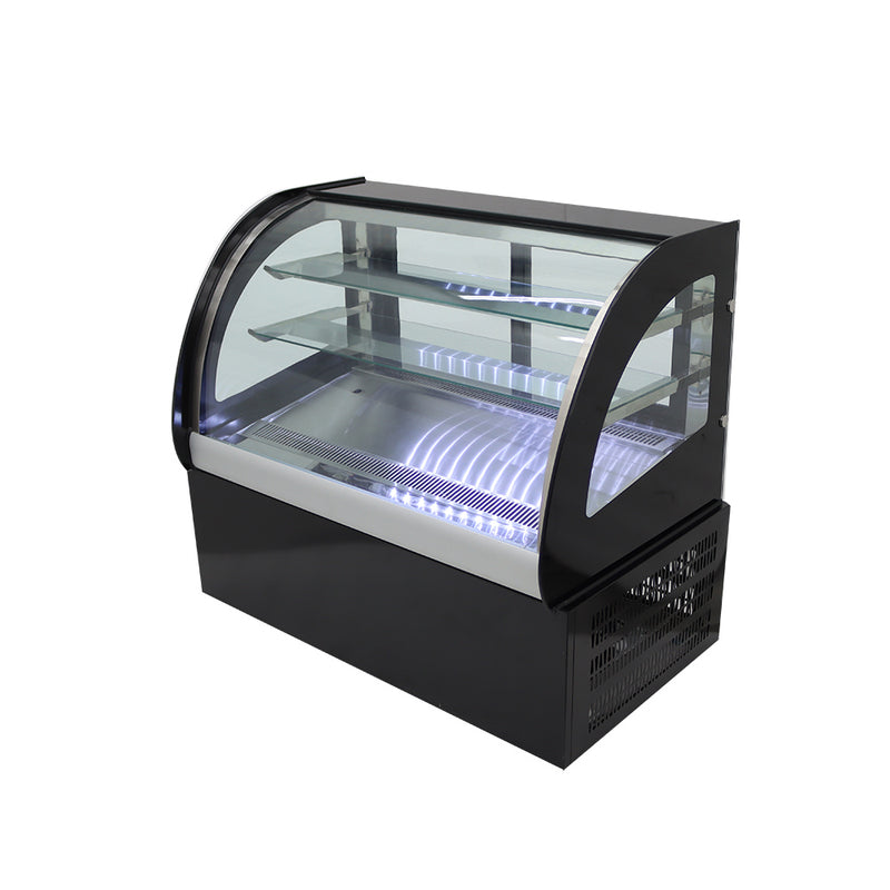 Desktop refrigerated cake display cabinet