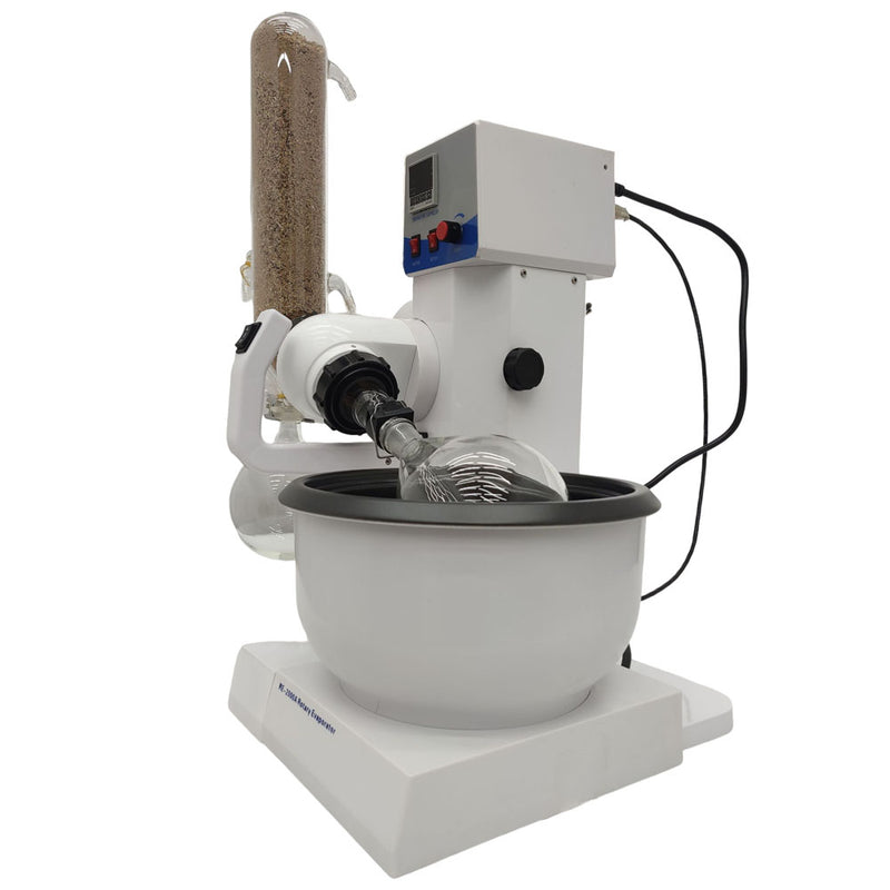 RE-2000A 2L Auto Lifting Rotary Evaporator Lab Equipment 110V