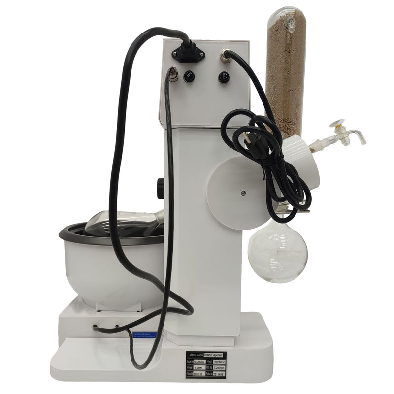 RE-2000A 2L Auto Lifting Rotary Evaporator Lab Equipment 110V