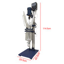 1L Chemical lab Jacketed Glass Reactor Vessel Customizable