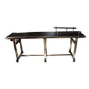 110V 2.1m PVC Belt Conveyor with Double Guardrails