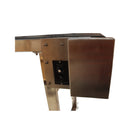 110V 2.1m PVC Belt Conveyor with Double Guardrails