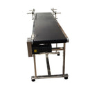 110V 2.1m PVC Belt Conveyor with Double Guardrails