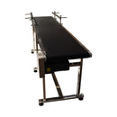 110V 2.1m PVC Belt Conveyor with Double Guardrails