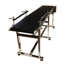 110V 2.1m PVC Belt Conveyor with Double Guardrails