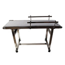 110V 1.35m White PVC Conveyor With Double Guardrail