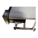 110V 1.35m White PVC Conveyor With Double Guardrail