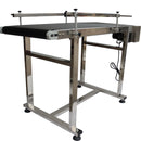 110V PVC Conveyor With Double Guardrail