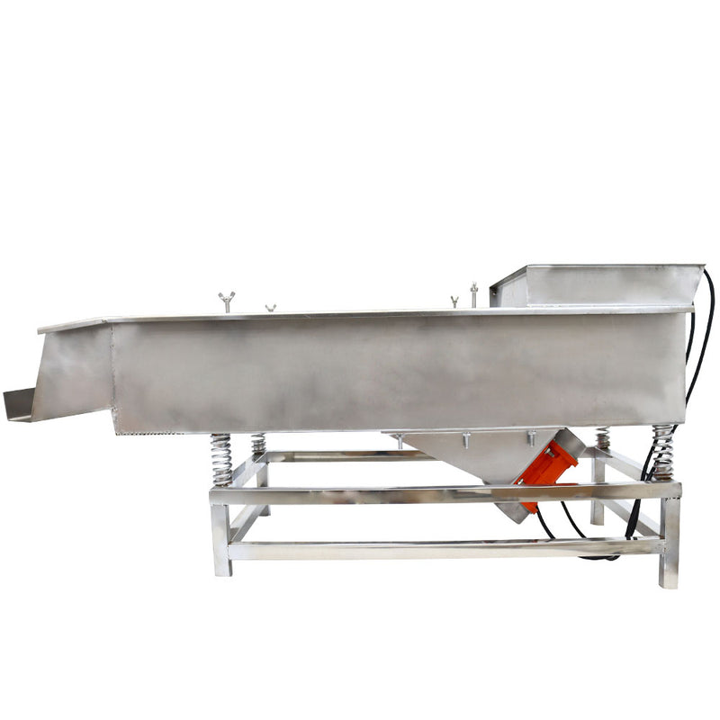 110V Full Stainless Steel Linear Vibrating Screen