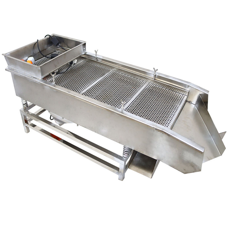 110V Full Stainless Steel Linear Vibrating Screen