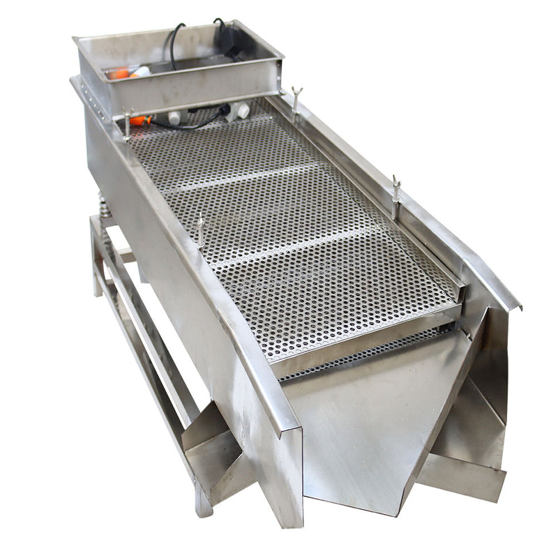 110V Full Stainless Steel Linear Vibrating Screen