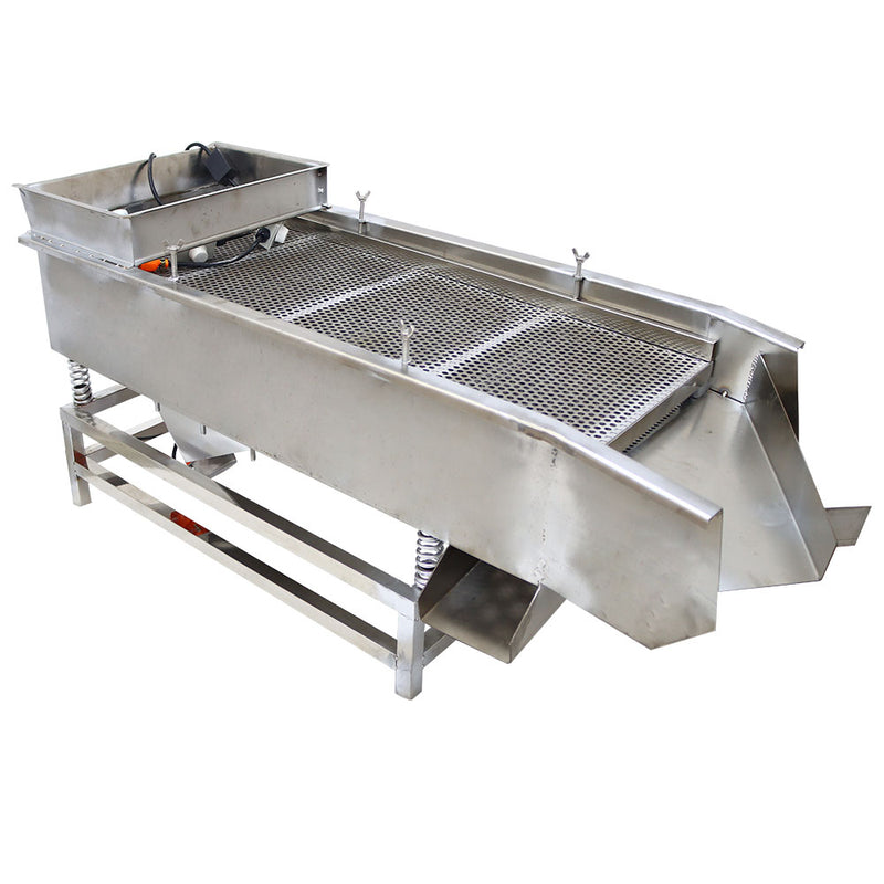 110V Full Stainless Steel Linear Vibrating Screen