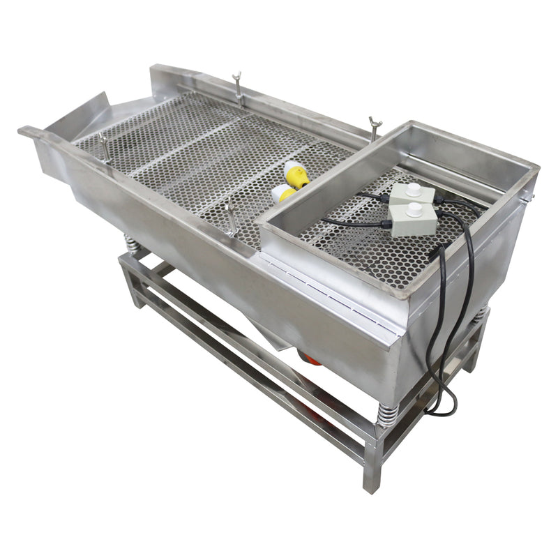 110V Full Stainless Steel Linear Vibrating Screen