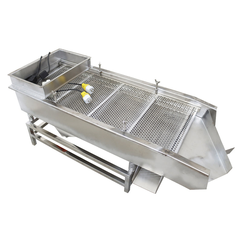 110V Full Stainless Steel Linear Vibrating Screen