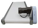 110V 1.2m White PVC Belt Conveyor