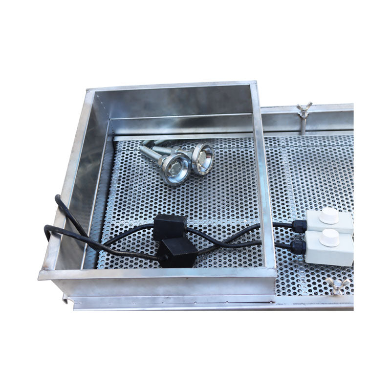 220V Full Stainless Steel Linear Vibrating Screen