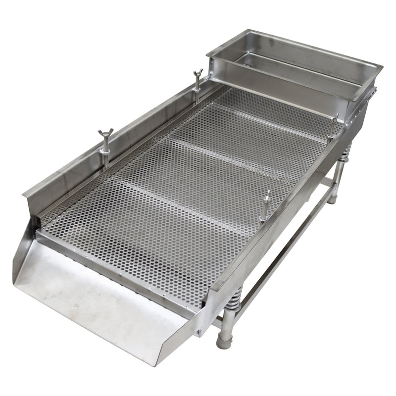 220V Full Stainless Steel Linear Vibrating Screen