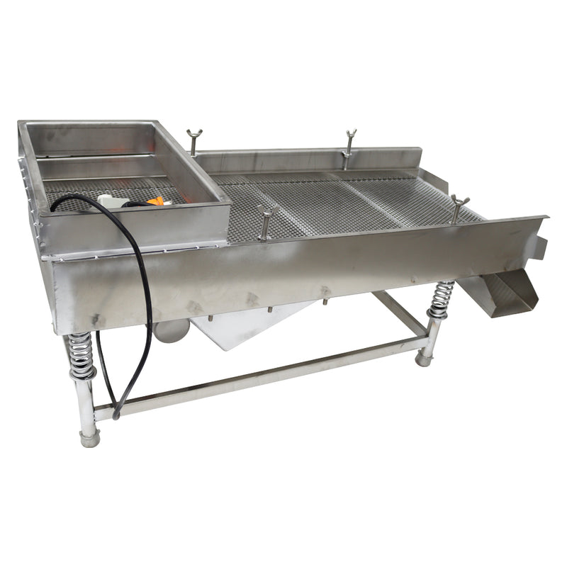 220V Full Stainless Steel Linear Vibrating Screen