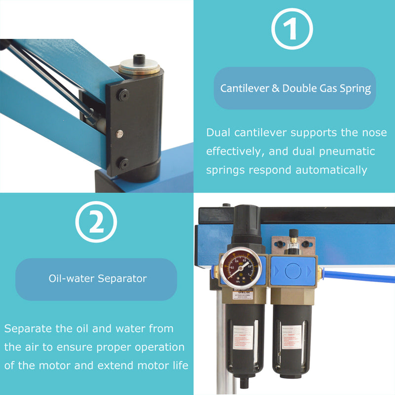 M3-M12 Vertical Pneumatic Tapping Machine