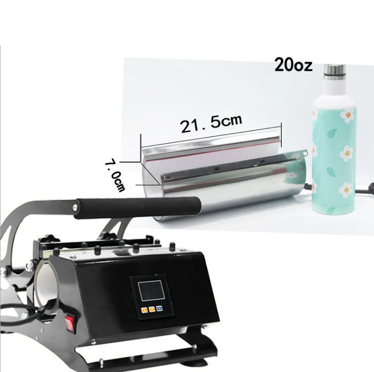 20oz straight cylinder cup Heat Press Machine