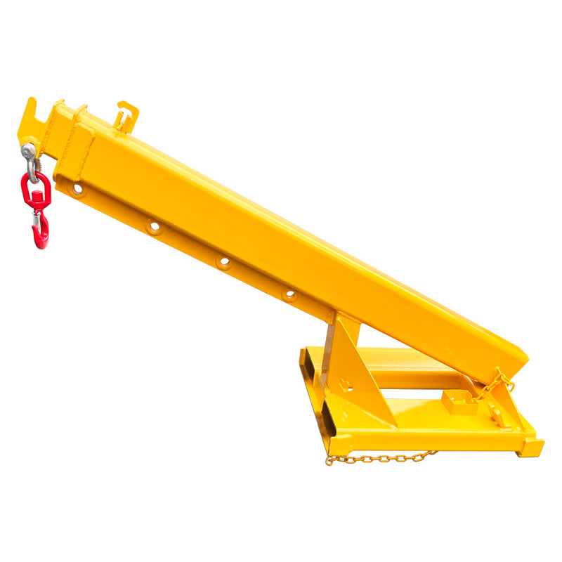 2T Adjustable Mobile Crane Lifting Hoist Truss Jib Boom Hook