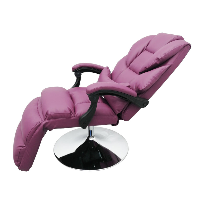 360 Degree Rotating Purple Air pressure Facial Bed spa Table Salon Chair