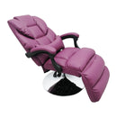 360 Degree Rotating Purple Air pressure Facial Bed spa Table Salon Chair