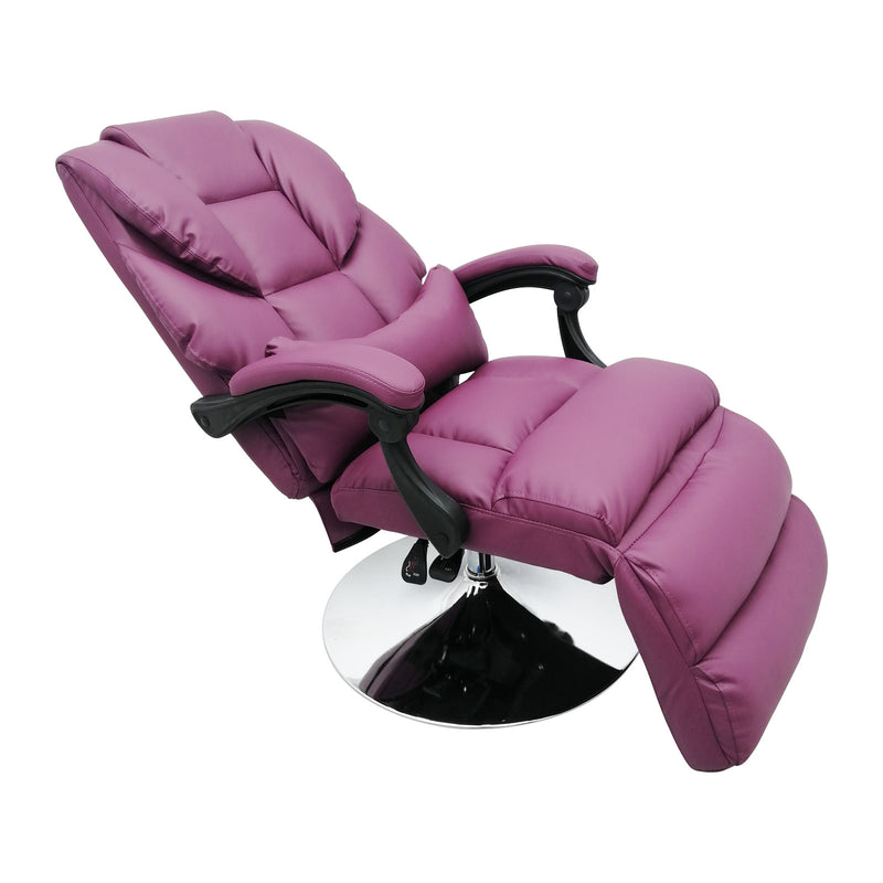 360 Degree Rotating Purple Air pressure Facial Bed spa Table Salon Chair