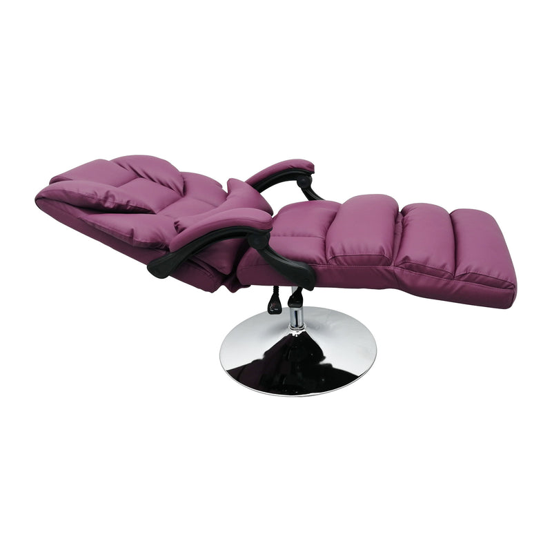 360 Degree Rotating Purple Air pressure Facial Bed spa Table Salon Chair