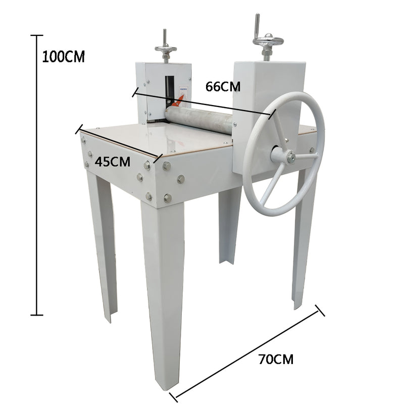 Double Roller Manual Clay Plate Machine Print Machine