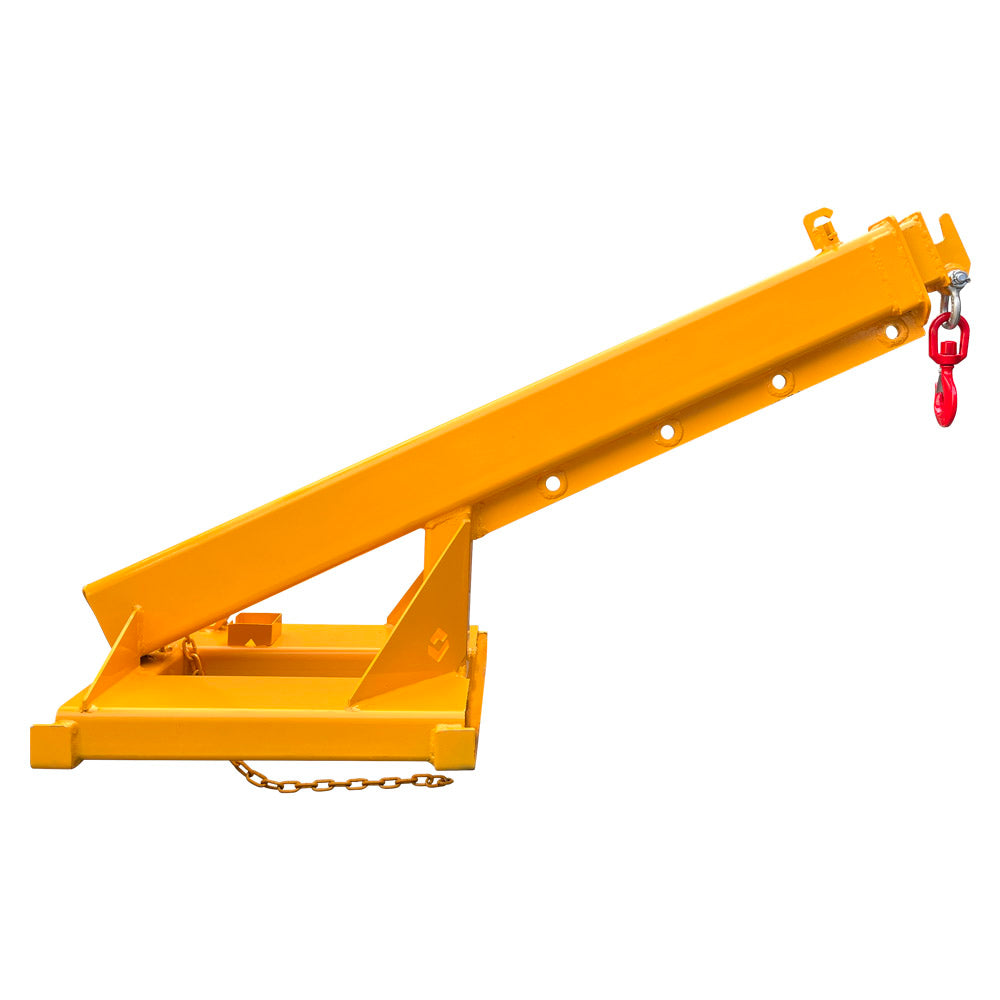 3T Adjustable Mobile Crane Lifting Hoist Truss Jib Boom Hook