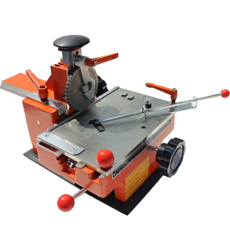 Semi-automatic Metal Nameplate Marking Machine