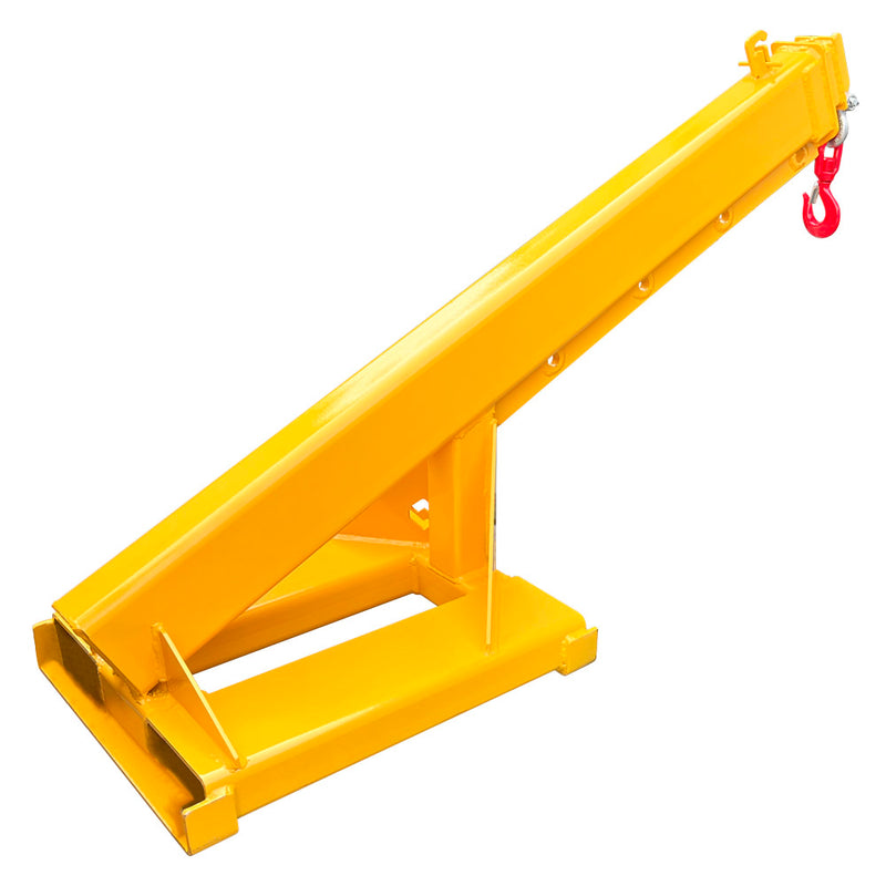 2T Adjustable Mobile Crane Lifting Hoist Truss Jib Boom Hook