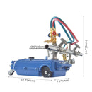 Machine de découpe de gaz de poignée portable de brûleur de torche de voie de coupe automatique 110V 