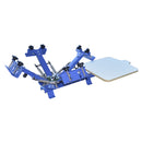 4 Color 1 Station Screen Printing Machine