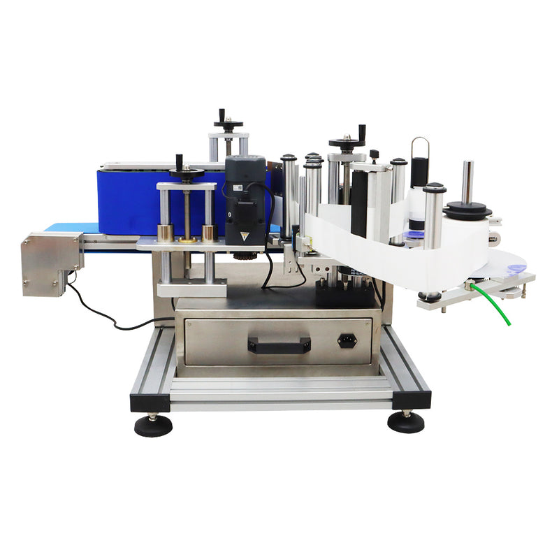 110V LT-150 Automatic Desktop Conveyor Round  Bottle Labeling Machine