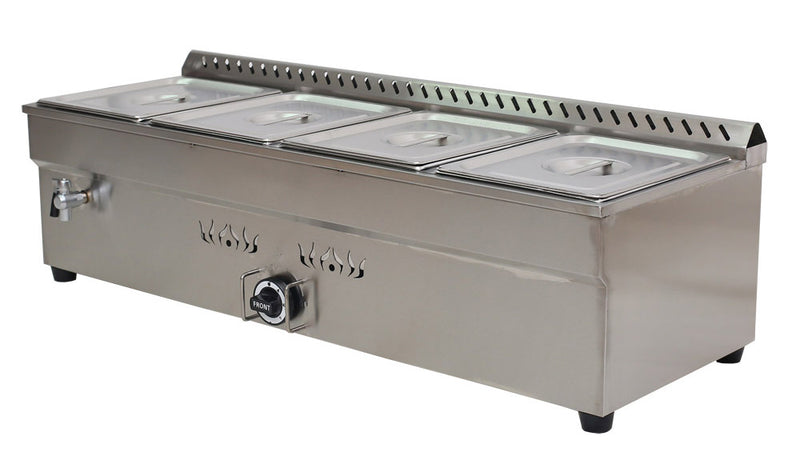 4-Pan LP GAS Food Warmer