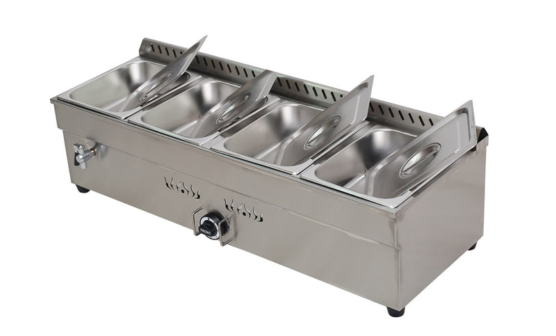 4-Pan LP GAS Food Warmer