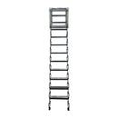 Black Loft Wall Ladder Stairs