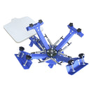 4 Color 1 Station Screen Printing Machine